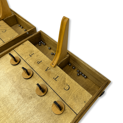 Настольная игра из дерева «Гонки» XL