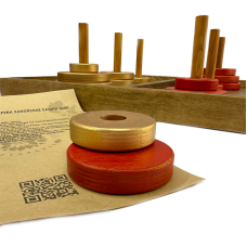 Деревянная игра «Ханойские башни» Лайт