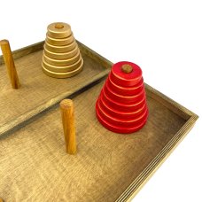Деревянная игра «Ханойские башни» Лайт