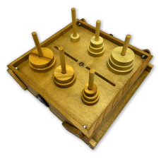 Настольная игра из дерева «Ханойские башни» S
