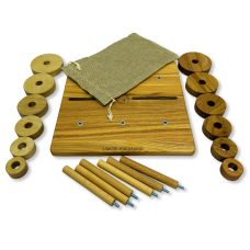 Настольная игра из дерева «Ханойские башни» XS