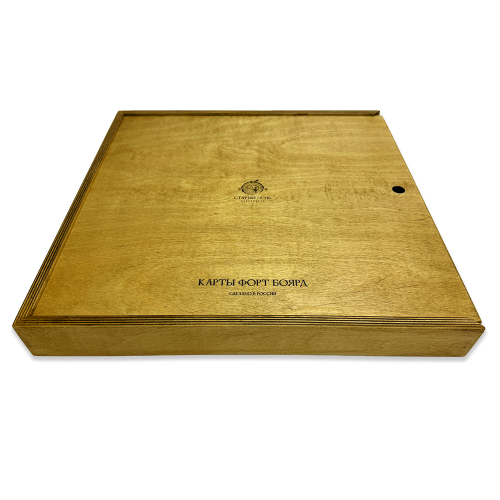 Настольная игра из дерева «Карты Форт Боярд» M в пенале
