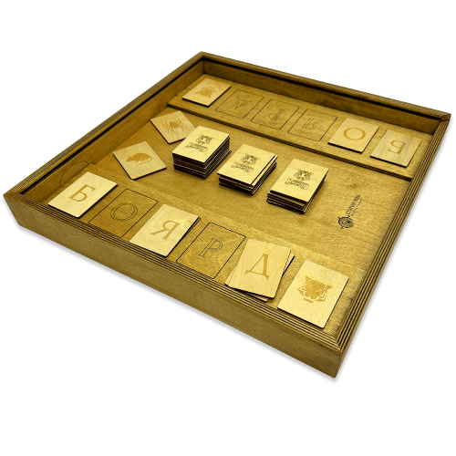 Настольная игра из дерева «Карты Форт Боярд» M в пенале