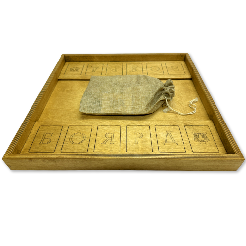 Настольная игра из дерева «Карты Форт Боярд» Лайт 