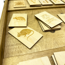 Настольная игра из дерева «Карты Форт Боярд» M