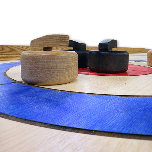 Деревянная игра «Керлинг» XL разборный, с выкручивающимися ногами