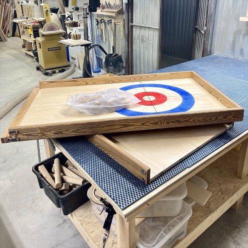 Деревянная игра «Керлинг» разборный XL