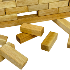 Настольная игра из дерева «Кирпичики» L