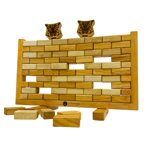 Настольная игра из дерева «Кирпичики» M