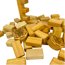 Настольная игра из дерева «Кирпичики» M