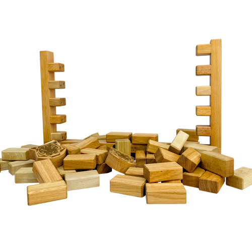 Настольная игра из дерева «Кирпичики» M