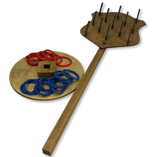 Напольная игра из дерева «Кольцеброс» XL