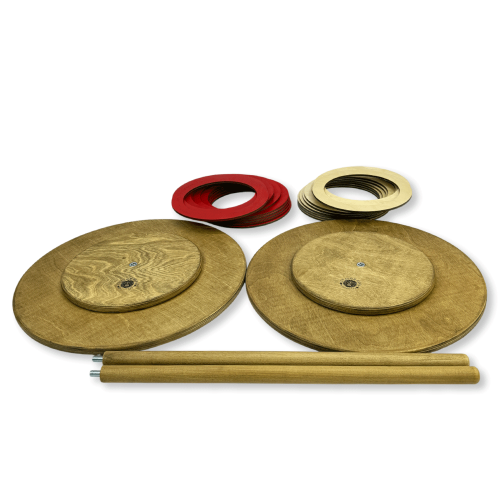 Напольная игра из дерева «Кольцебросы» М