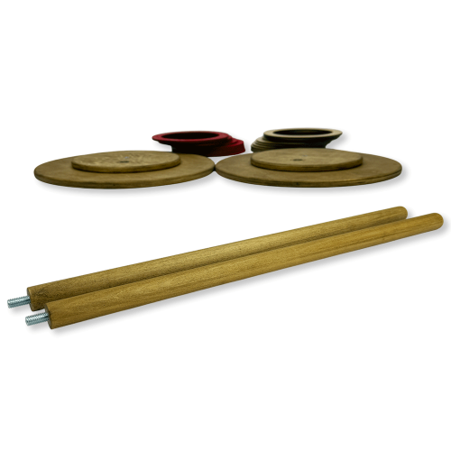 Напольная игра из дерева «Кольцебросы» М