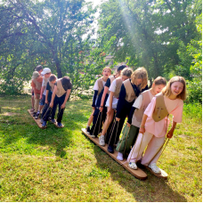 Игра «Командные лыжи для тимбилдинга» на 6 человек