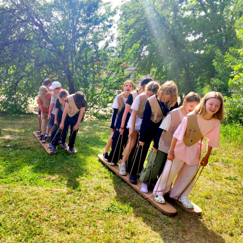 Игра «Командные лыжи для тимбилдинга» на 6 человек