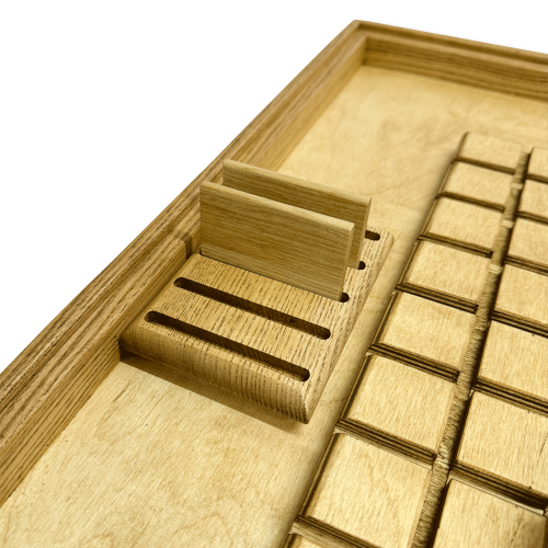 Настольная игра из дерева «Балансир и Коридор» 2 в 1 М