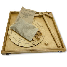 Настольная игра из дерева «Балансир и Коридор» 2 в 1 М