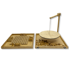 Настольная игра из дерева «Балансир и Коридор» 2 в 1 М