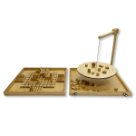 Настольная игра из дерева «Балансир и Коридор» 2 в 1 L