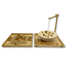 Настольная игра из дерева «Балансир и Коридор» 2 в 1 М