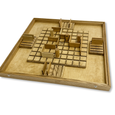 Настольная игра из дерева «Балансир и Коридор» 2 в 1 М