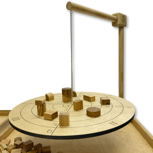 Настольная игра из дерева «Балансир и Коридор» 2 в 1 М