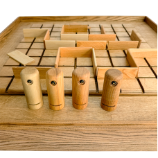 Настольная игра из дерева «Балансир и Коридор» 2 в 1 L