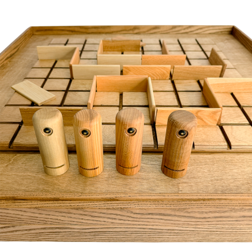 Настольная игра из дерева «Балансир и Коридор» 2 в 1 L