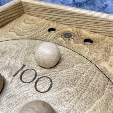 Деревянная игра из «Кульбуто и Японский бильярд» L 2 в 1