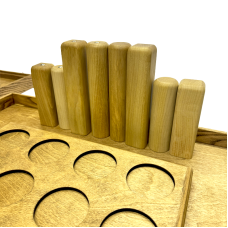 Настольная игра из дерева «Кварто и Карты Форт Боярд» M 2 в 1