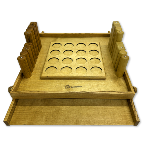 Настольная игра из дерева «Кварто» M