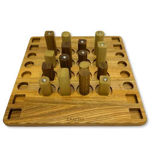 Настольная игра из дерева «Кварто» XS