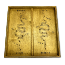 Настольная игра из дерева «Магнитная змейка» Лайт