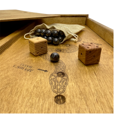 Деревянная игра «Магнитная змейка» в пенале Лайт