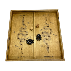 Деревянная игра «Магнитная змейка» в пенале Лайт