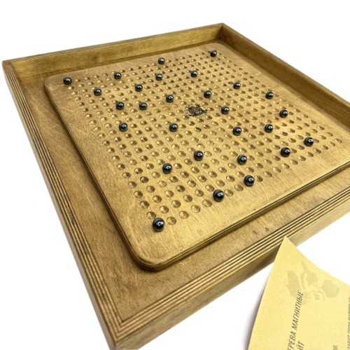 Настольная игра из дерева «Магнитные шарики» Лайт