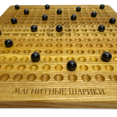 Настольная игра из дерева «Магнитные шарики» XS