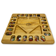 Настольная игра из дерева «Манкала (Калах)» до 4 игроков XS