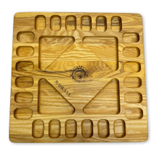 Настольная игра из дерева «Манкала (Калах)» до 4 игроков XS