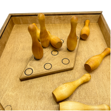 Деревянная игра «Маятник» в пенале Лайт