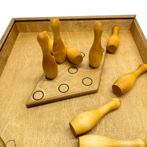 Деревянная игра «Маятник» в пенале Лайт