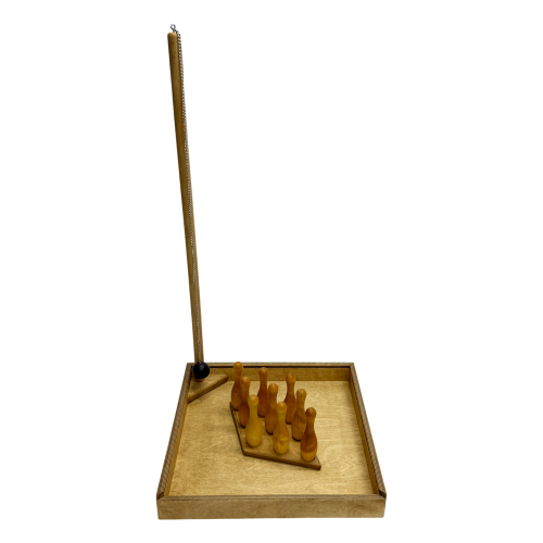 Деревянная игра «Маятник» в пенале Лайт