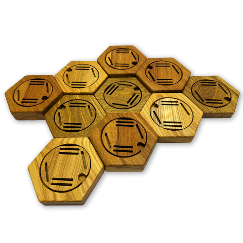 Медальница из дерева (из дуба)