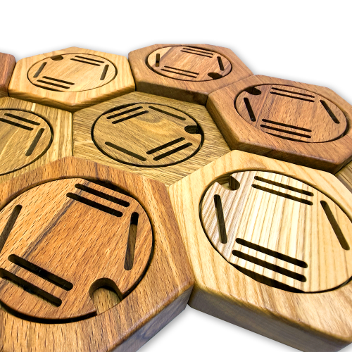 Медальница из дерева (из дуба)