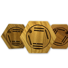 Медальница из дерева (из дуба)