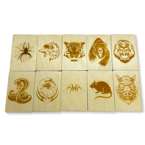 Настольная игра из дерева «Мемори» L