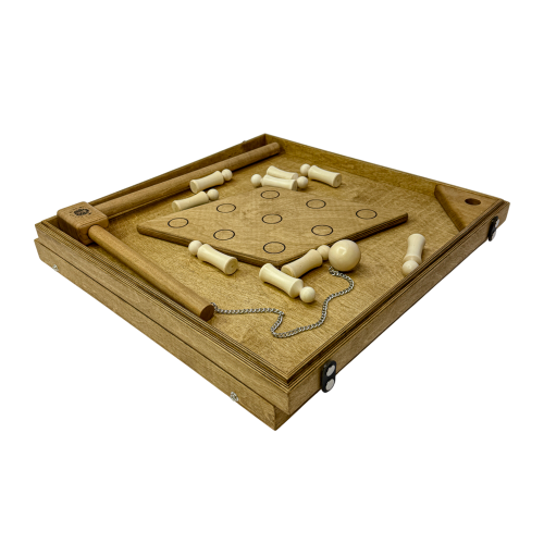Настольная игра из дерева «Мини-Боулинг» M из фанеры