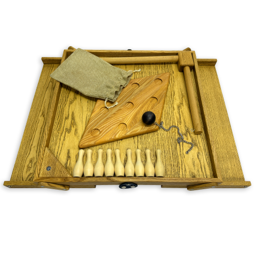 Настольная игра из дерева «Мини-боулинг» Премиум M