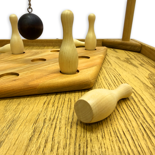 Настольная игра из дерева «Мини-боулинг» Премиум M